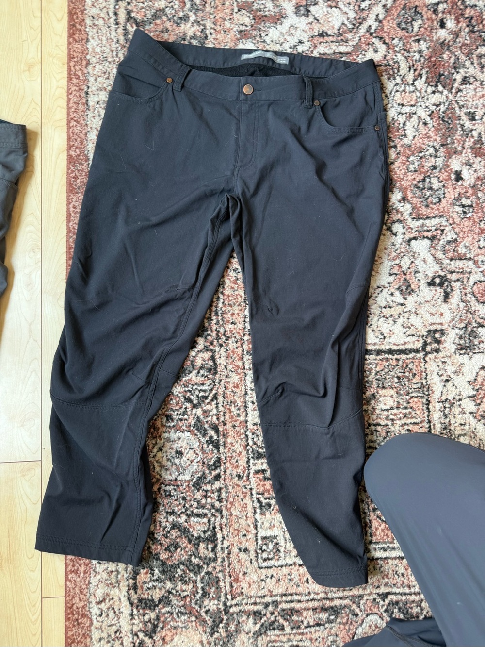 Icebreaker merino wool lined pants lot x 2 40 and 42 with 30 inch inseam - Picture 6 of 13